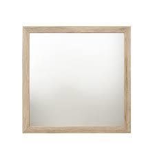 Miquell Mirror; Natural - 28044