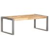 Coffee Table 43.3"x23.6"x15.7" Rough Mango Wood - Brown