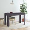 Dining Table Gray 47.2"x23.6"x29.9" Engineered Wood - Grey