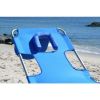 Folding Chaise Lounge - Blue