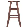 Element Counter Stools; 2-Pc Set; Walnut - 94274