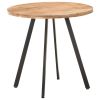 Dining Table 31.5" Solid Acacia Wood - Brown