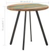 Dining Table 31.5" Solid Reclaimed Wood - Multicolour