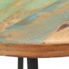 Dining Table 31.5" Solid Reclaimed Wood - Multicolour