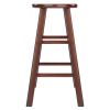 Element Counter Stools; 2-Pc Set; Walnut - 94274