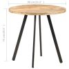 Dining Table 31.5" Rough Mango Wood - Brown