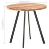 Dining Table 31.5" Solid Acacia Wood - Brown