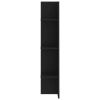 TV Cabinet Black 59.8"x8.7"x44.5" Engineered Wood - Black