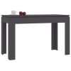 Dining Table Gray 47.2"x23.6"x29.9" Engineered Wood - Grey