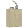 Sideboard Sonoma Oak 23.6"x11.8"x29.5" Engineered Wood - Brown