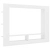 TV Cabinet White 59.8"x8.7"x44.5" Engineered Wood - White