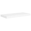 Floating Wall Shelf White 23.6"x9.3"x1.5" MDF - White