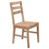 Dining Chairs 6 pcs Solid Acacia Wood - Brown