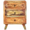 Sideboard 23.6"x13.8"x29.5" Solid Reclaimed Wood - Multicolour