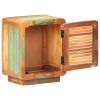 Bedside Cabinet 15.7"x11.8"x19.7" Solid Reclaimed Wood - Multicolour