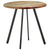 Dining Table 31.5" Solid Reclaimed Wood - Multicolour