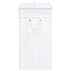 Bamboo Laundry Basket White 26.4 gal - White