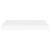 Floating Wall Shelf White 23.6"x9.3"x1.5" MDF - White