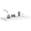 Floating Wall Shelf White 23.6"x9.3"x1.5" MDF - White