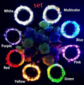 Wine Bottle Lights String 2M 20leds Christmas Decorations Copper Wire String Led Garland Lights Decor Wedding Festival Party (Option: Set2-1m-10light)